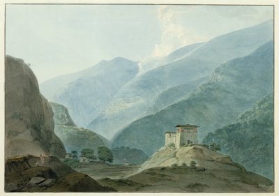 Chukha Castle in Bhutan by Samuel Davis
